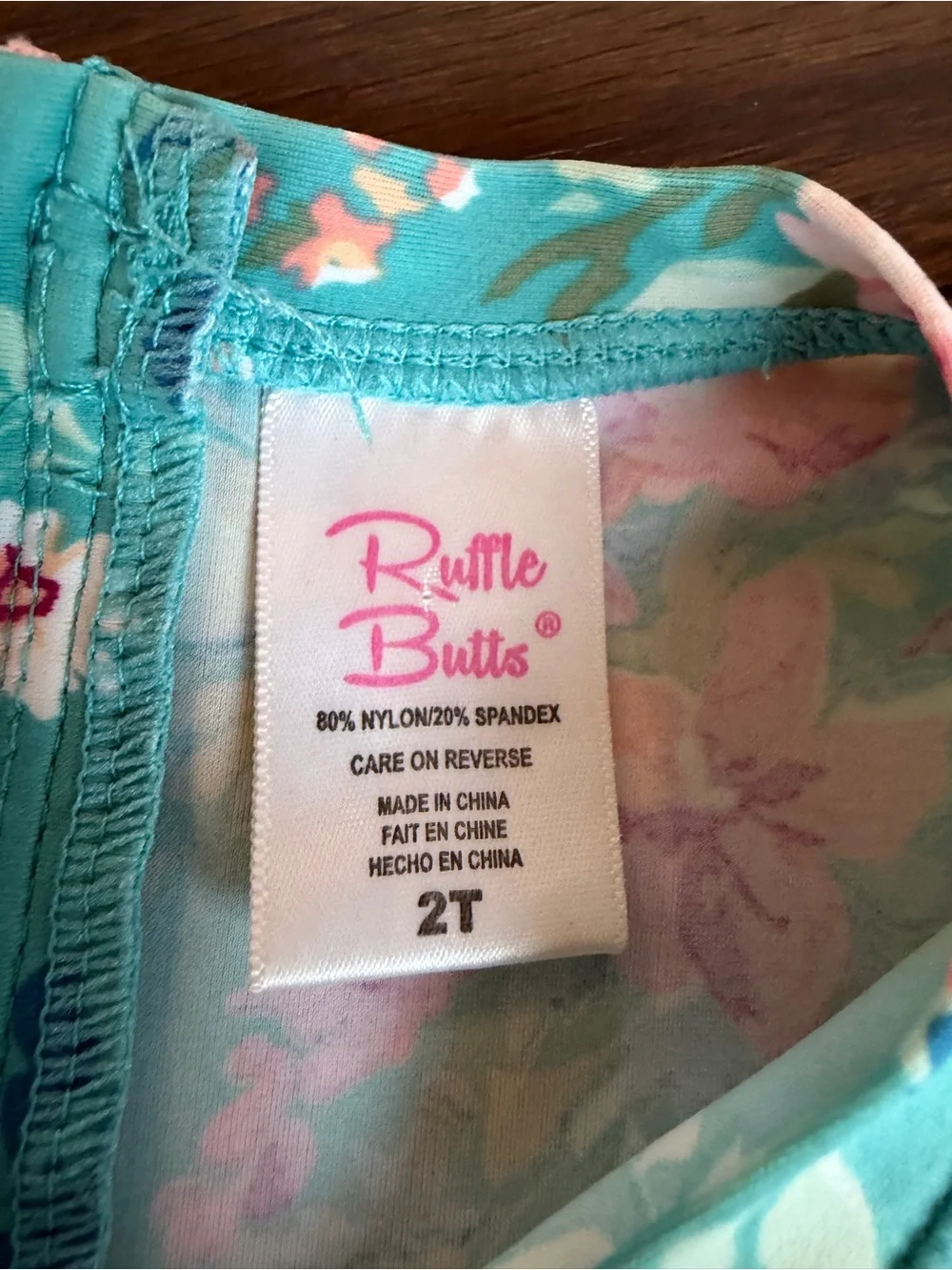 2T Ruffle Butts Swimsuit - Picture 5 of 6